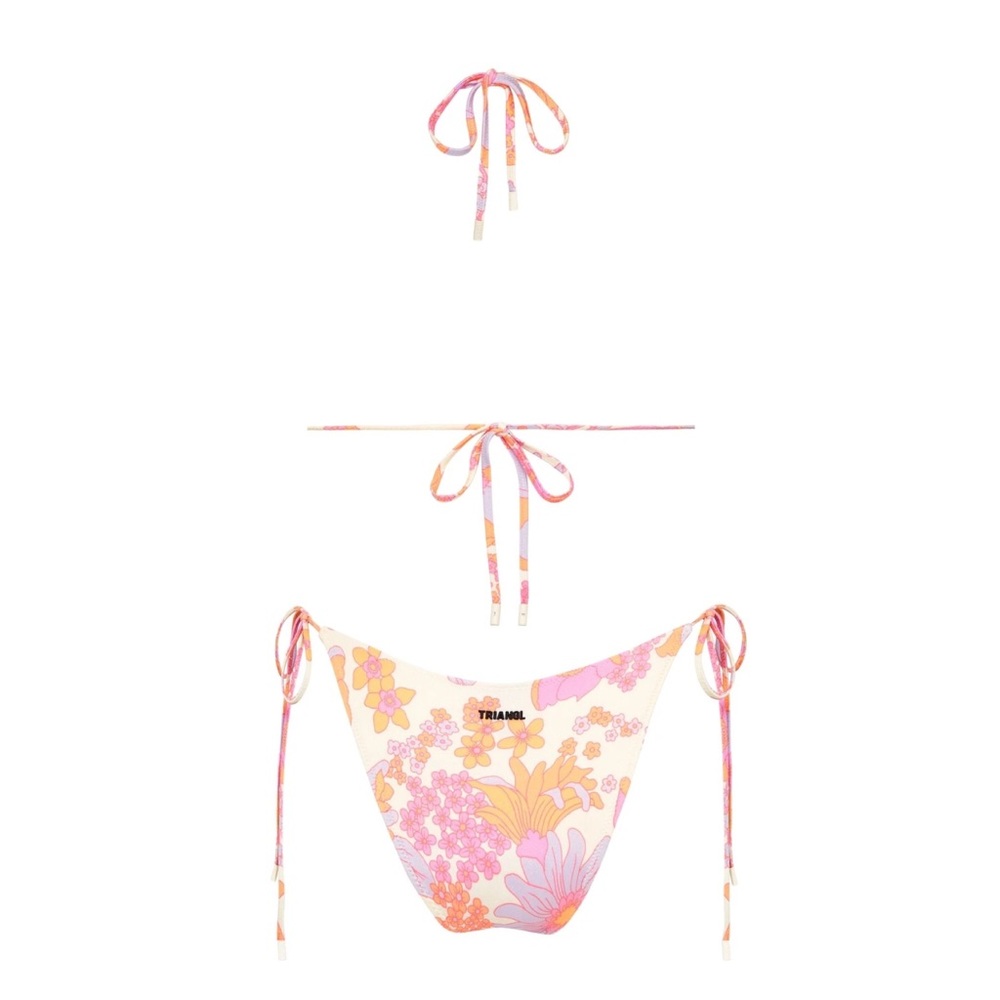 TRIANGL GRETA - SHERBET FLORAL SET + BAG NWT - Picture 8 of 11